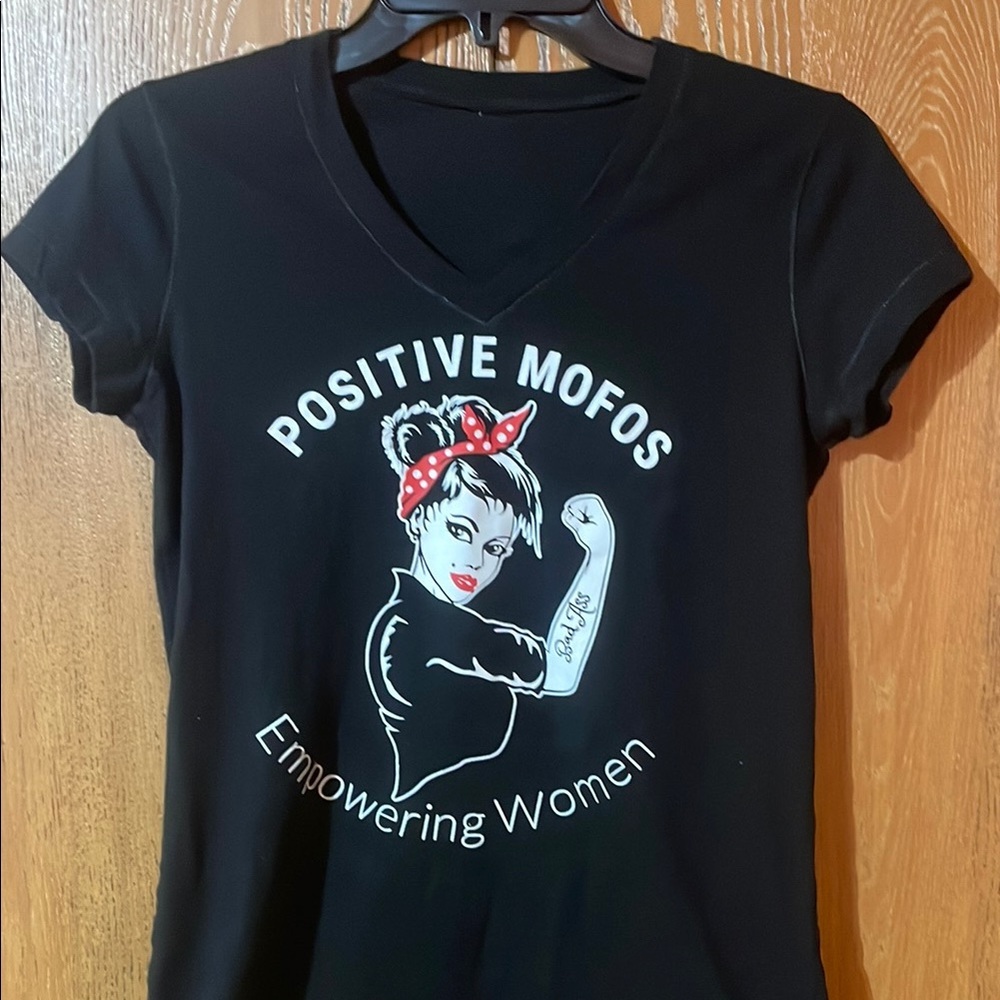 Positive Mofos Black Graphic Tee